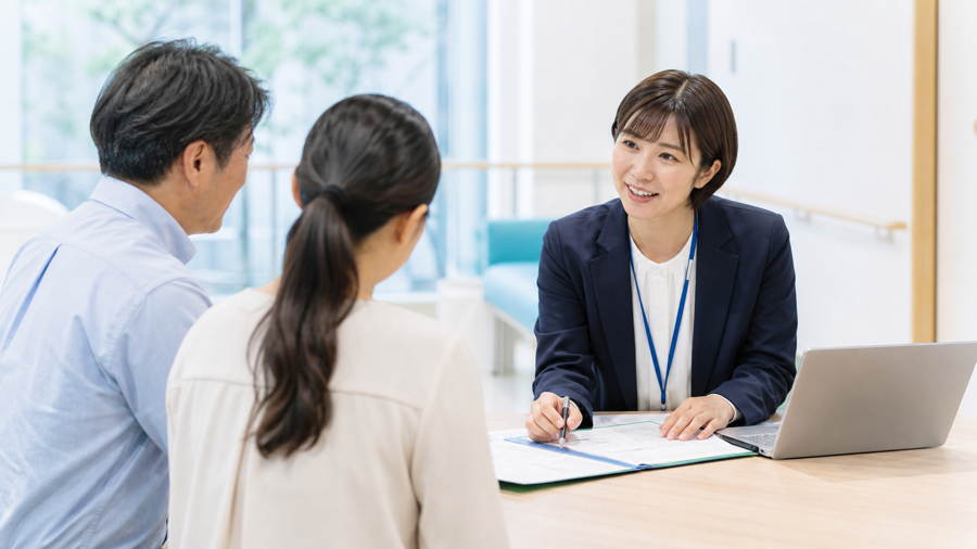 在宅医療にかかわる事務相談員（訪問診療事務員）の職場イメージ