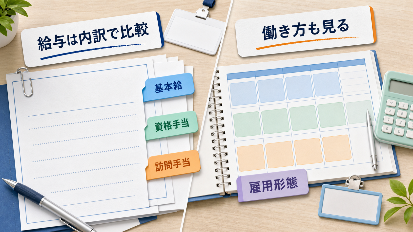言語聴覚士求人で基本給、資格手当、訪問手当、雇用形態を内訳で確認する要約画像